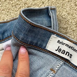 Reformation skinny denim